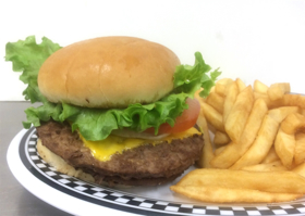 Show details for Double Cheese Burger Picture of Double Cheese Burger